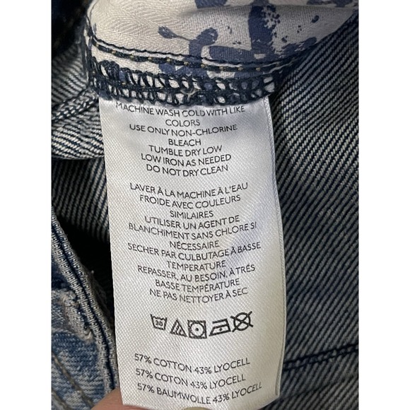 Free People Blue Wide Leg Jeans - Picture 8 of 9